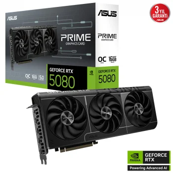 ASUS PRIME-RTX5080-O16G EKRAN KARTI