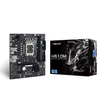 Biostar H610MH DDR4 3200MHz S+V+GL LGA 1700 Micro ATX Anakart