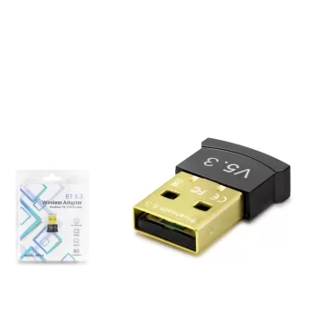 Bt5.3 Bluetooth Dongle Pc Usb V5.3 Siyah