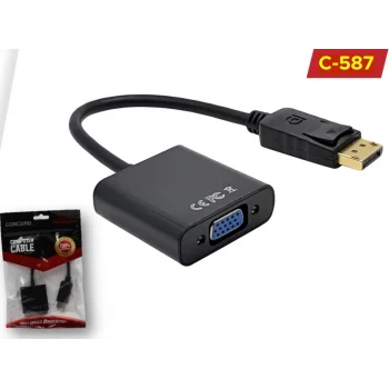 Concord Çevirici C-587 Dısplay To Vga Dönüştürücü