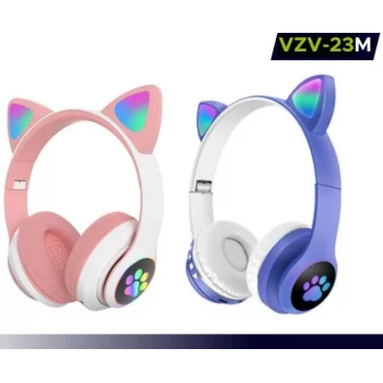 Concord Kulaklık Vzv-23M Bluetooth 5.0 Edr 5 Saat Müzik + Görüşme 150Mah Usb Şarj (Tf Kart + Fm) Mor