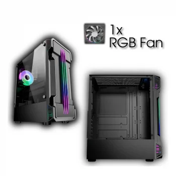 Gamecase Kasa Transform 8310 400W Rgb Ön Panel 1X3.0 Usb