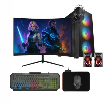 Gaming Pc intel i5 12400F 16Gb Ddr4 512Gb M2 Nvme 8Gb Rtx3050 23.8 165Hz Oyun Bilgisayarı