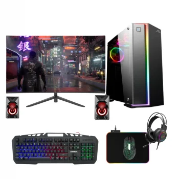 Gaming Pc intel i5 12500 32Gb Ddr4 1Tb M2 Nvme 8Gb Rtx5060Ti 27 165Hz Oyun Bilgisayarı