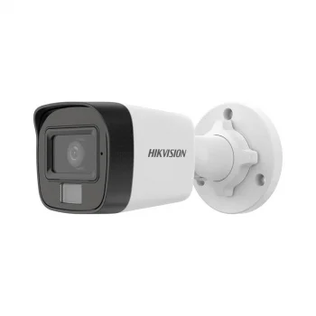 Hikvision DS-2CD1021G2-LIUF Renkli Sesli 2MP 1080P 2.8MM H265+ Poe IP Bullet Kamera