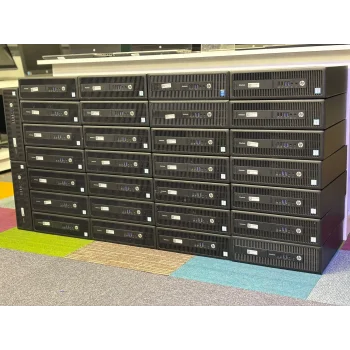 Hp 2.El Pc Hp Elıtedesk 800 G2 (Yatay) İ5 6.Nesil 8Gb Ddr3 Ram 120Gb Ssd Yatay Ofis Kasa