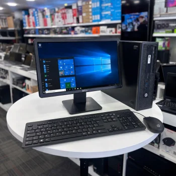 Hp EliteDesk 700 G1 Yatay İ5 4460 (4.Nesil) 8Gb 128Gb 19 Monitörlü Masaüstü Ofis Bilgisayarı 2.El Pc 3 Ay Garantili