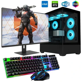 i3 13100F 16GB 1TB M2 12GB RTX3060 24 Monitörlü Oyun Bilgisayarı