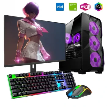 i3 13100F 16GB 1TB M2 4GB GTX1650 24 Monitörlü Oyun Bilgisayarı