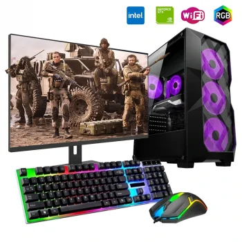 i3 13100F 16GB 240SSD 1TB HDD 4GB GTX1650 24 Monitörlü Oyun Bilgisayarı