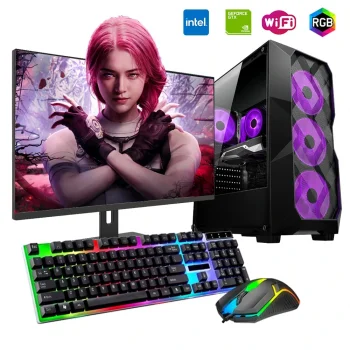 i3 13100F 16GB 240SSD 1TB HDD 4GB GTX1650 27 Monitörlü Oyun Bilgisayarı