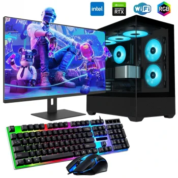 i3 13100F 16GB 240SSD 1TB HDD 8GB RTX3050 27 Monitörlü Oyun Bilgisayarı