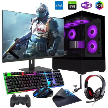 i5 12400F 16GB DDR4 512GB m2 12GB RTX3060 27 165Hz Monitörlü Oyun Bilgisayarı (Gaming SET)