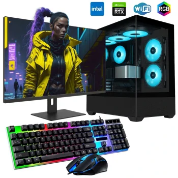 i5 13400F 16GB DDR4 512GB m2 12GB RTX3060 24 Monitörlü Oyun Bilgisayarı