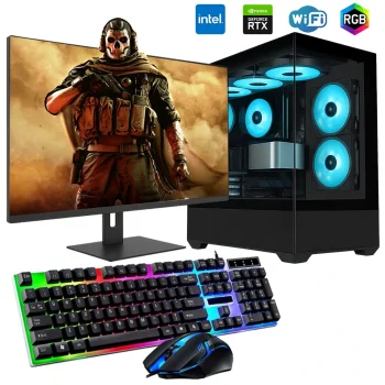 i5 14400F 16GB DDR4 512GB m2 12GB RTX3060 24 Monitörlü Oyun Bilgisayarı