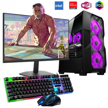 i5 14400F 16GB DDR4 512GB m2 8GB RX580 24 Monitörlü Oyun Bilgisayarı