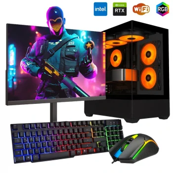 i5 14400F 16GB DDR5 1TB m2 12GB RTX5070 24 Monitörlü Oyun Bilgisayarı