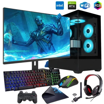 i5 14400F 16GB DDR5 1TB m2 12GB RTX5070 27 180Hz Monitörlü Oyun Bilgisayarı (Gaming SET)