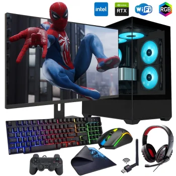 i5 14400F 16GB DDR5 1TB m2 8GB RTX5050 27 180Hz Monitörlü Oyun Bilgisayarı (Gaming SET)
