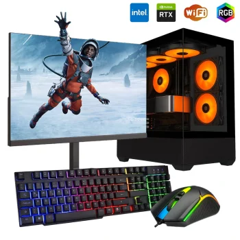 i5 14400F 16GB DDR5 1TB m2 8GB RTX5060 24 Monitörlü Oyun Bilgisayarı