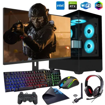 i5 14400F 16GB DDR5 1TB m2 8GB RTX5060 27 180Hz Monitörlü Oyun Bilgisayarı (Gaming SET)