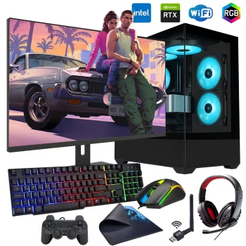 i5 14400F 16GB DDR5 512GB m2 8GB RTX5060 27 180Hz Monitörlü Oyun Bilgisayarı (Gaming SET)