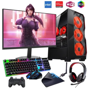 i5 14400F 32GB DDR4 1TB M2 8GB RX580 27 165Hz Monitörlü Oyun Bilgisayarı (Gaming SET)
