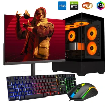 i5 14400F 32GB DDR5 1TB m2 12GB RTX5070 24 Monitörlü Oyun Bilgisayarı