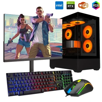 i5 14400F 32GB DDR5 1TB m2 8GB RTX5060 24 Monitörlü Oyun Bilgisayarı