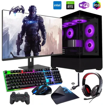 İ7 12700F 32GB DDR4 1TB M2 12GB RTX3060 24 Monitörlü Oyun Bilgisayarı (Gaming SET)