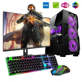 i7 13700F 16GB 240SSD 1TB HDD 4GB GTX1650 27 Monitörlü Oyun Bilgisayarı