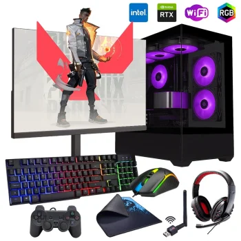 i7 14700F 16GB DDR5 1TB m2 8GB RTX5060 24 Monitörlü Oyun Bilgisayarı (Gaming SET)