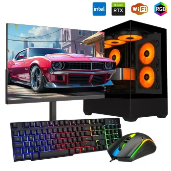 i7 14700F 16GB DDR5 512GB m2 8GB RTX5060 24 Monitörlü Oyun Bilgisayarı