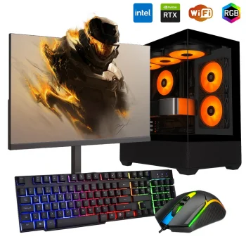 i7 14700F 32GB DDR5 1TB m2 12GB RTX5070 24 Monitörlü Oyun Bilgisayarı