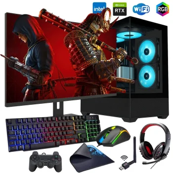 i7 14700F 32GB DDR5 1TB m2 12GB RTX5070 27 180Hz Monitörlü Oyun Bilgisayarı (Gaming SET)