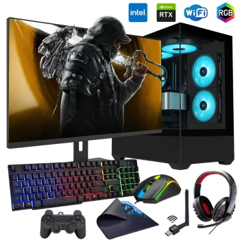 i7 14700F 32GB DDR5 1TB m2 8GB RTX5050 27 180Hz Monitörlü Oyun Bilgisayarı (Gaming SET)