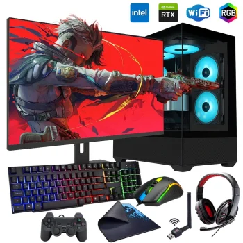 i7 14700F 32GB DDR5 1TB m2 8GB RTX5060 27 180Hz Monitörlü Oyun Bilgisayarı (Gaming SET)