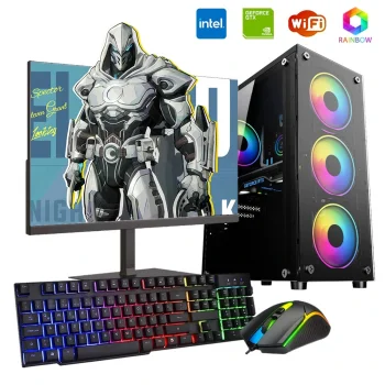 iNTEL i5 3N 16GB Ram 1TB SSD 4GB GT740 24 Monitörlü Oyun Bilgisayarı