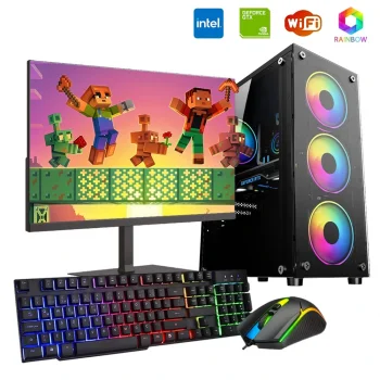 iNTEL i5 3N 16GB Ram 1TB SSD 4GB GTX1050TI 21.5 Monitörlü Oyun Bilgisayarı