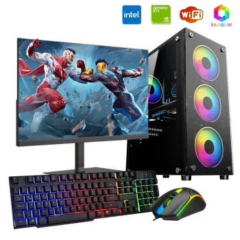 iNTEL i5 3N 16GB Ram 1TB SSD 4GB GTX1050TI 24 Monitörlü Oyun Bilgisayarı