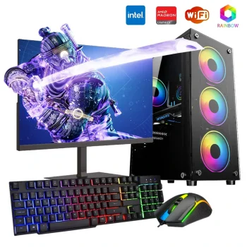 iNTEL i5 3N 16GB Ram 1TB SSD 4GB RX550 21.5 Monitörlü Oyun Bilgisayarı