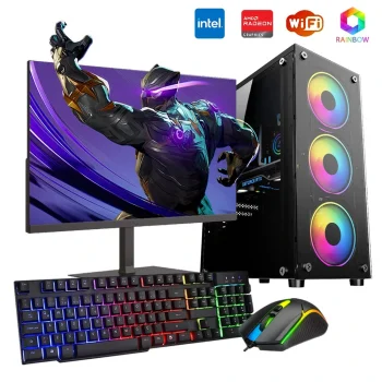 iNTEL i5 3N 16GB Ram 1TB SSD 4GB RX550 24 Monitörlü Oyun Bilgisayarı