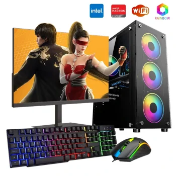 iNTEL i5 3N 8GB Ram 480GB SSD 4GB RX550 21.5 Monitörlü Oyun Bilgisayarı