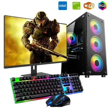 iNTEL i5 4N 8GB Ram 480GB SSD 4GB GT740 21.5 Monitörlü Oyun Bilgisayarı