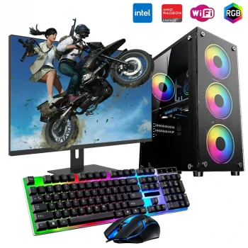 iNTEL i5 4N 8GB Ram 480GB SSD 4GB RX550 21.5 Monitörlü Oyun Bilgisayarı