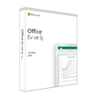 Mıcrosoft Yazılım Offıce Ev Ve İş 1Pc / Mac 2019 Tr Box