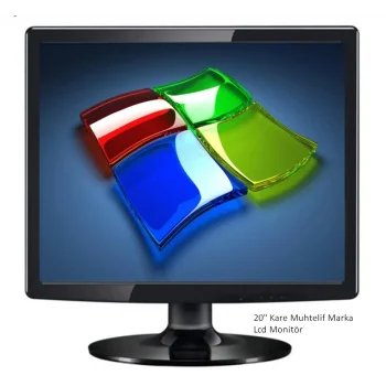 Monitör 20 Kare Muhtelif Marka 2.El 3Ay Garanti