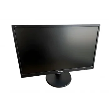 Monitör 23.6 Phılıps 243V5L Vga Dvı 1920X1080 2.El 3Ay Garanti