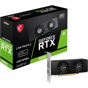 MSI GeForce RTX 3050 LP 6GB OC GDDR6 96bit DX12 Gaming (Oyuncu) Ekran Kartı