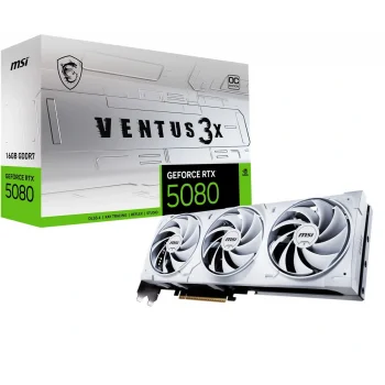 MSI GEFORCE RTX 5080 16G VENTUS 3X OC WHITE